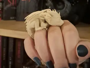 Pet Baby Dragon - Hand Ring & Tree Ornament