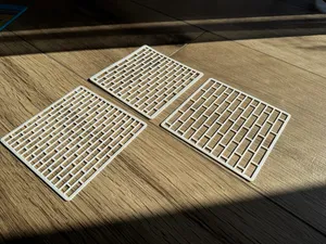 Brick Wall Painting Stencils - Diorama