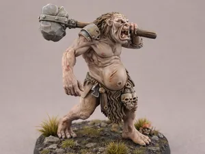 Fantasy Walking Mountain Troll
