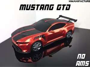 MUSTANG GTD 1/24 NO AMS CAR SCALE MODEL