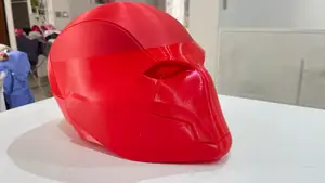 Red hood helmet printable