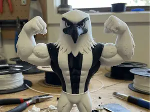 Kaslı Kara Kartal Figürü - Beşiktaş Ruhu!