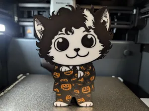 David S Pumpkins Cat - User Requested