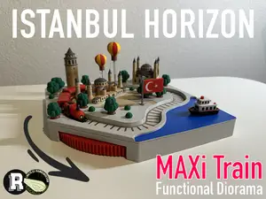 MAXi Train - Functional Istanbul Horizon Diorama