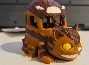 Catbus From My Neighbor Totoro. AMS 4 color