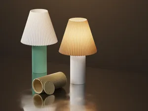 Pleated Table Light Lamp – IKEA STRALA Compatible