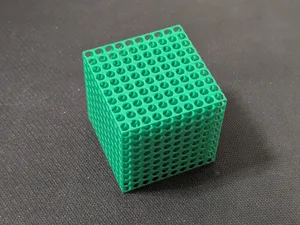 Infinity Grid Cube – Optical Illusion Cube Series