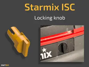 Starmix / Metabo vacuum cleaner lock mechanism