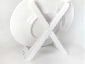 Rounded Plate Stand (with text)