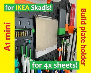 A1 mini Plate Holder Ikea Skadis/Uppspel