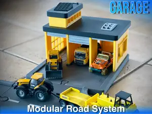 Construction Vehicle Depot & Repair Pit 1:64/1:87