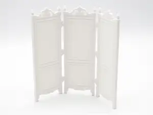Victorian Room Divider, panel screen, scale 1:12