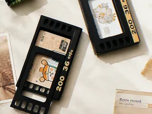 复古仿胶片卡套|35mm Film Frame Card Holder|双卡抽拉式卡套 相框