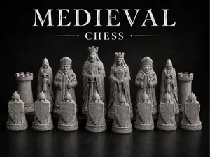Medieval Chess Set
