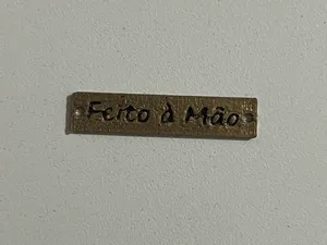 Etiqueta Feito à mão/Handmade