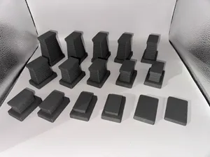 HO Scale Stone Pier Set