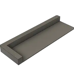 Sägewinkel 20mm hoch