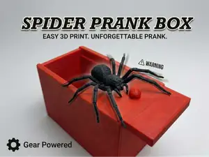 Spider Prank Box
