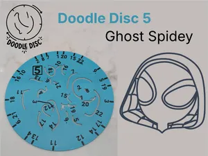 Doodle Disc 5 Ghost Spidey