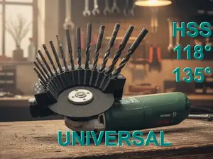Bohrerlehrschaft V2 - HSS - 118°&135° - 115-125 mm
