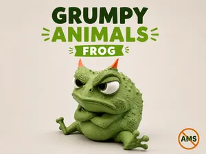 Grumpy Frog