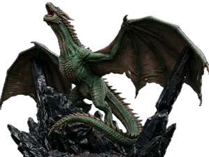 Rhaegal – The Green Dragon from Game of Thrones 
