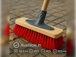 Stiel Adapter für Besen – massive Ausführung