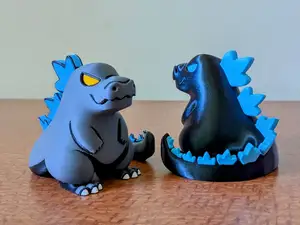 Godzilla chibi figure