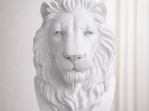 Leone – Busto Scultoreo Maestoso