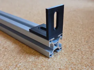 Basic parametric 90°bracket for systemprofile