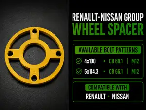 Renault & Nissan Wheel Spacer
