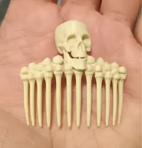 Bones hair comb 002