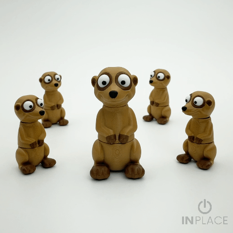 Cute Meerkat Articulated