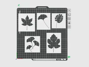 Plants Stencil