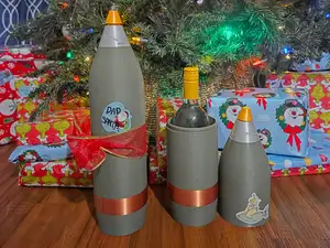 105mm HE Bottle Bunker w/PD fidget fuze