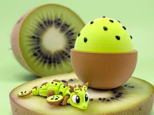 Kiwi Drache Flexi mit Kiwi Versteck