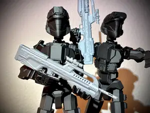 Dummy 13 BR75 Halo Battle Rifle Weapon [5 Types]
