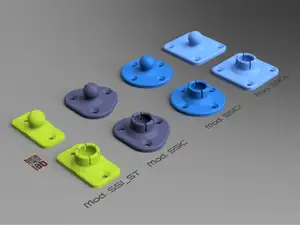 Ball Joint -  Sferical snap fit connector 