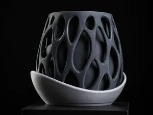 Organic Lattice Planter
