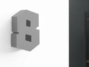 Strike Number "8" | Kantig, Modern, Ausfallend
