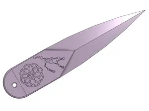 Zoey Throwing Knives from KPop Demon Hunters