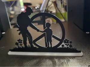 Peace Between Generations – Soldier and Child