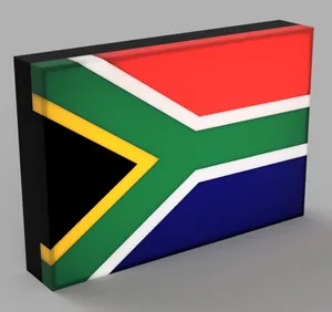 World Flags - South Africa LED Lamp