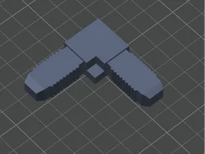 mosquito net frame corner connector