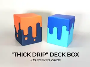 "Thick Drip" Deck Box | 100 cards | MtG Case
