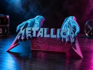 METALLICA Desk Organizer Guitar Pick Holder Hands