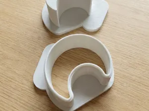 Customizable Parametric Moon Cookie Cutter