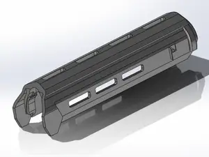 Custom Drop-In MLOK Handguard