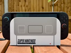 Nintendo Switch 2 SNES (both styles) dock facia