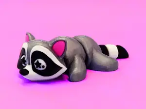 Flexi Raccoon Adorable Articulated